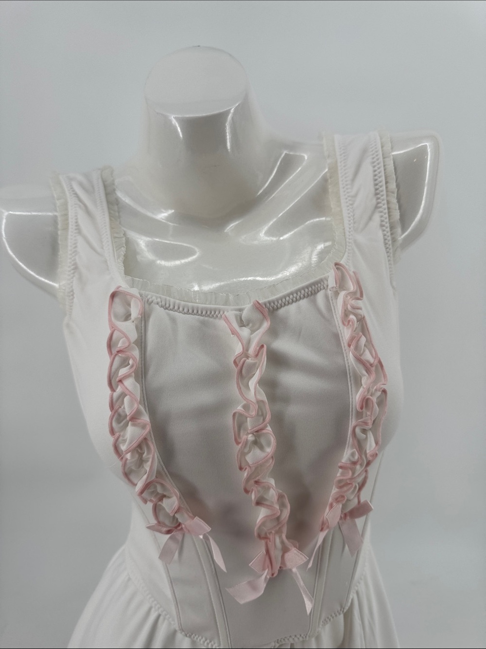 Leg Avenue Sexy Ruffled Bo Peep 3 Piece Costume Set - Picture 7 of 9